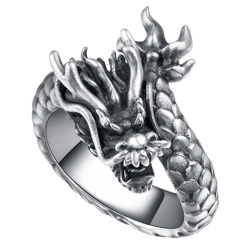 Sleek Serpent Ring