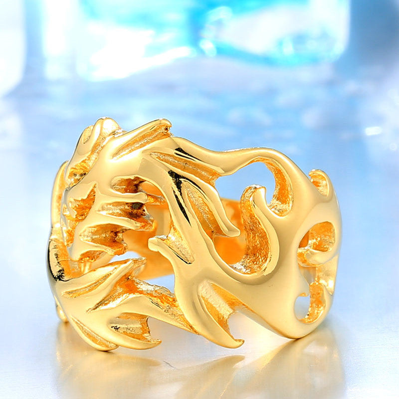 Dragonfire Contour Ring
