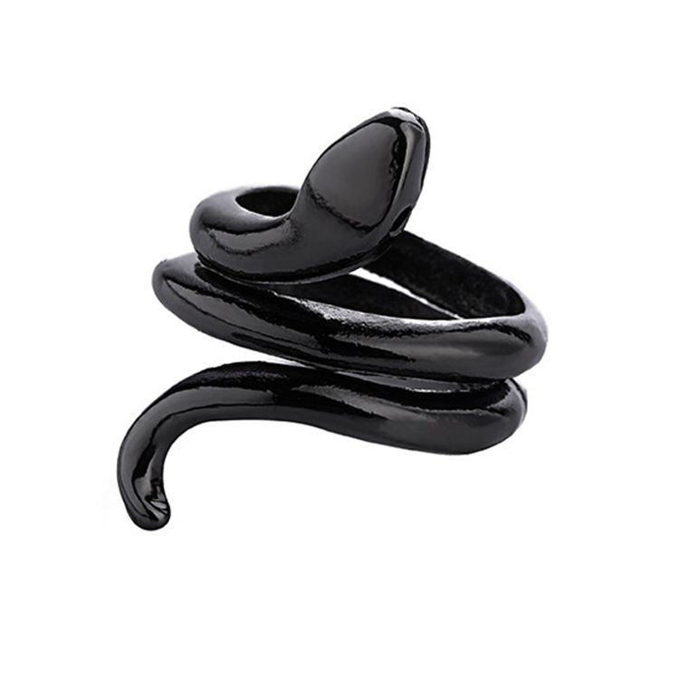 Sleek Serpent Ring
