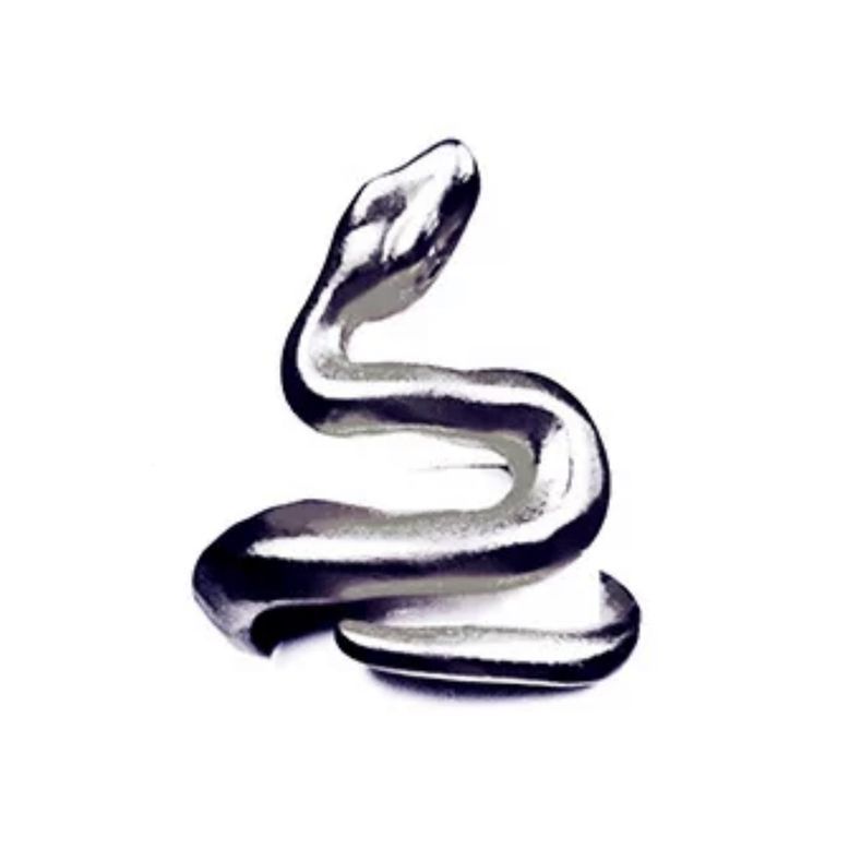 Sleek Serpent Ring