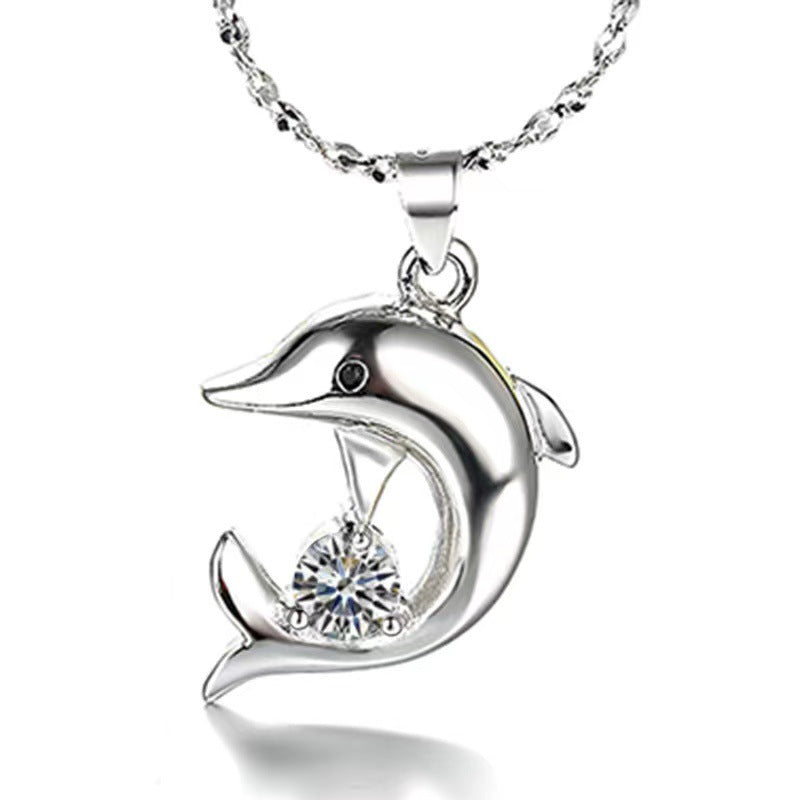 Dolphin Dream Sparkle Necklace
