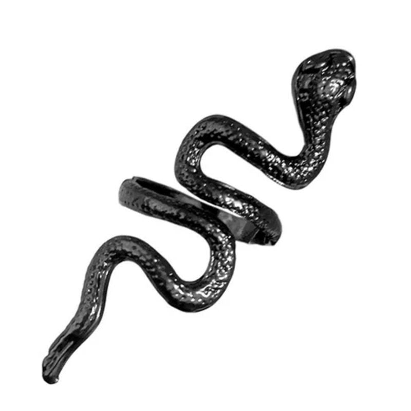 Sleek Serpent Ring