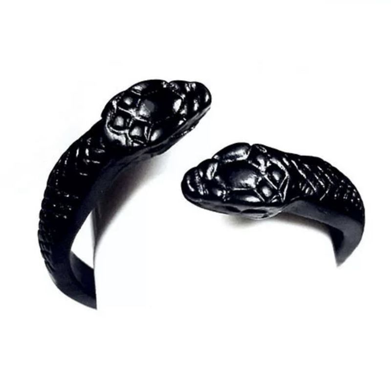 Sleek Serpent Ring