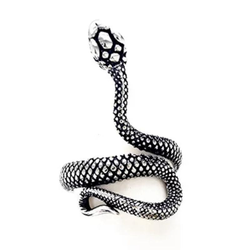 Sleek Serpent Ring