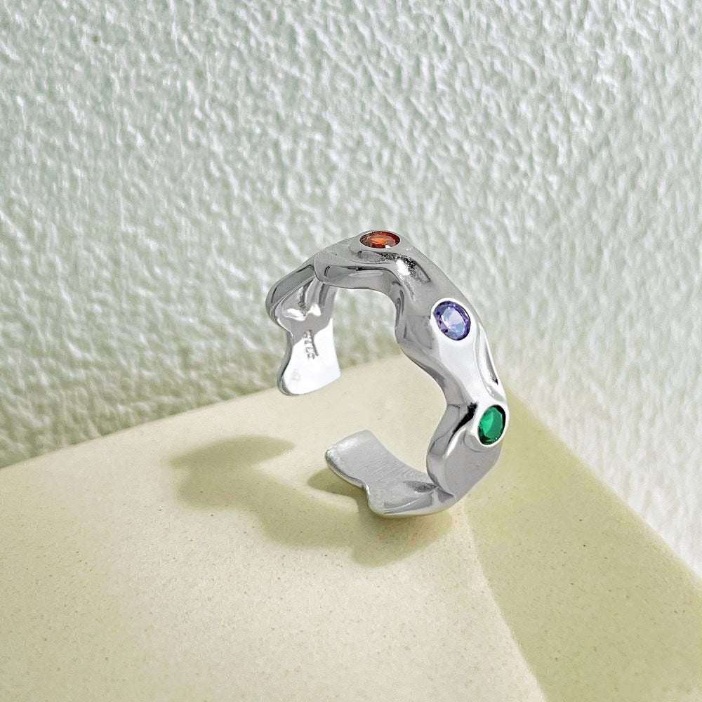 Chromatic Wave Ring