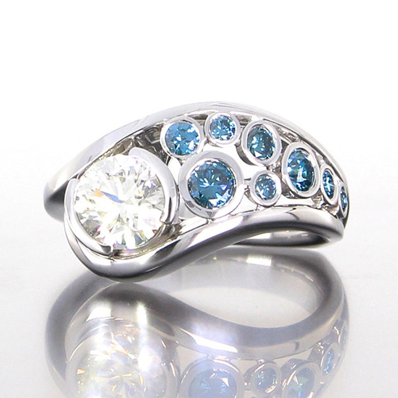 Celestial Wave Ring