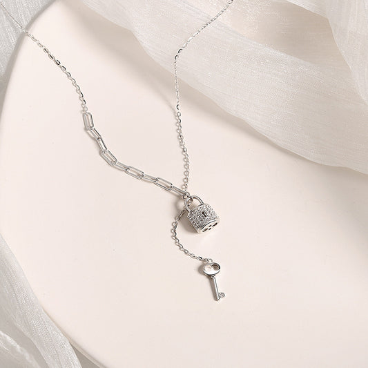 Lover’s Lock Sterling Silver Necklace