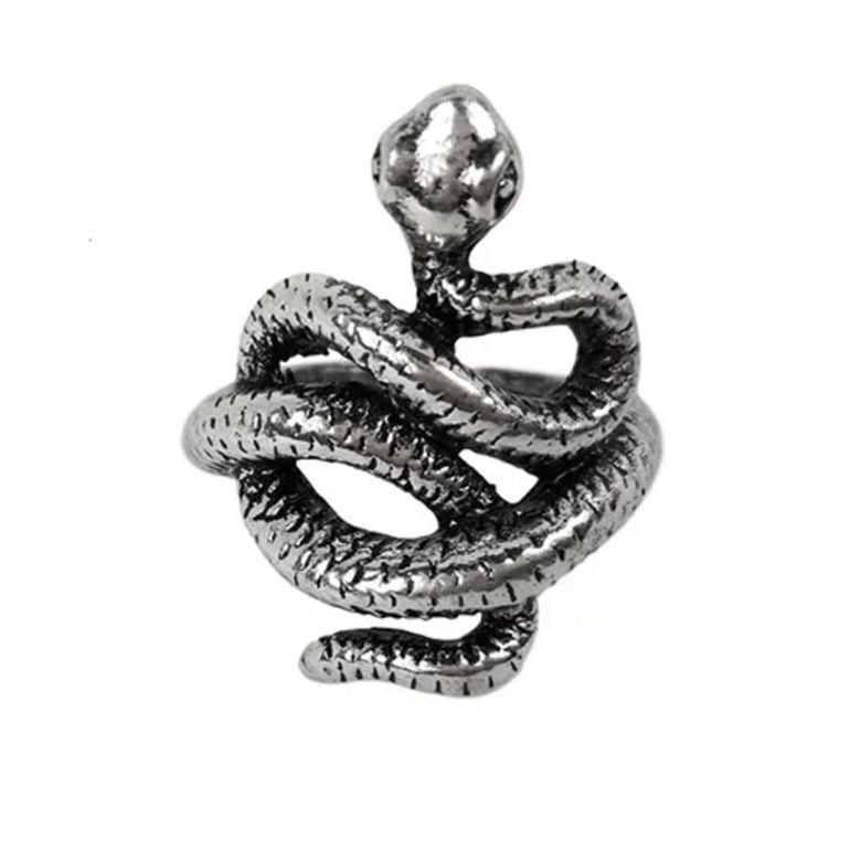 Sleek Serpent Ring
