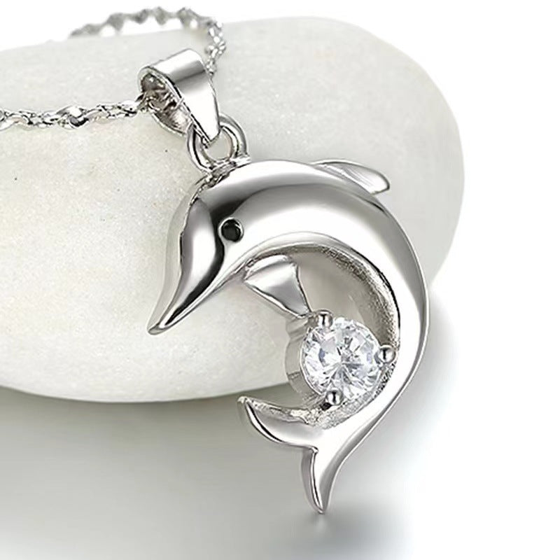 Dolphin Dream Sparkle Necklace