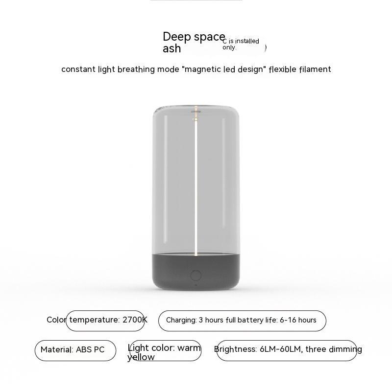 Portable LED Lamp With High Transparency And Anti Drop Atmosphere