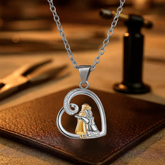 Heartfelt Mother & Daughter Love Necklace