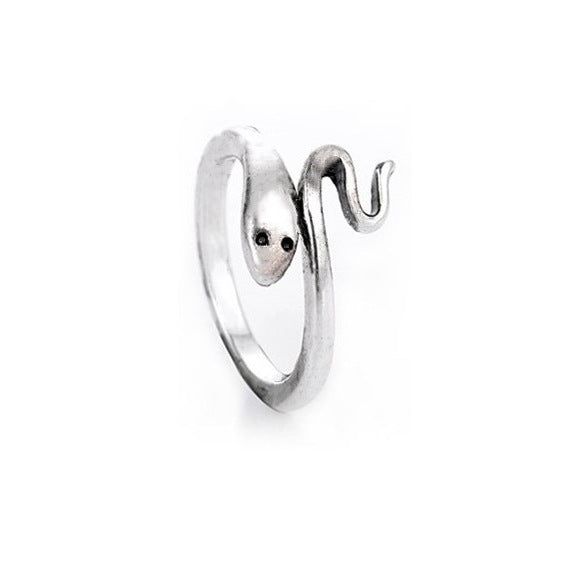 Sleek Serpent Ring