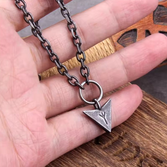 Nordic Rune Warrior Necklace