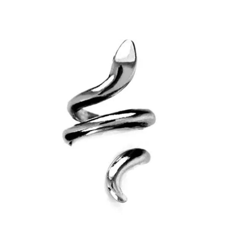 Sleek Serpent Ring