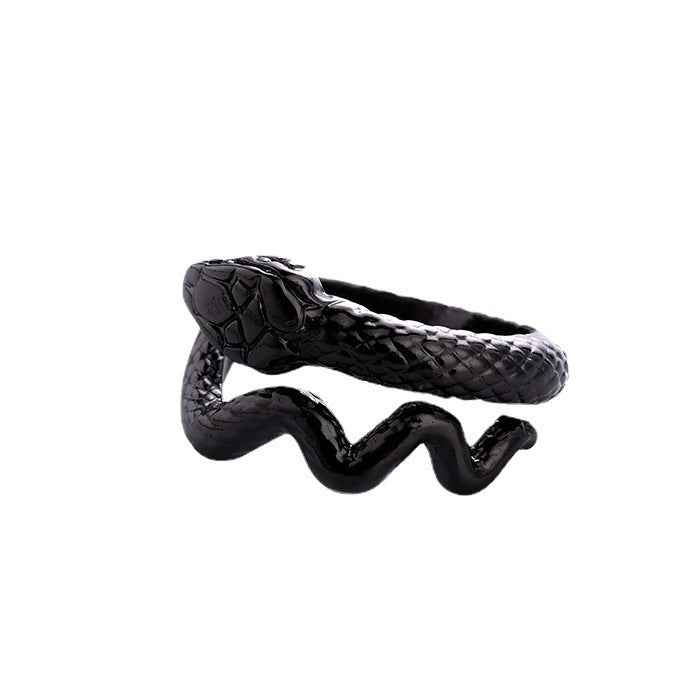 Sleek Serpent Ring