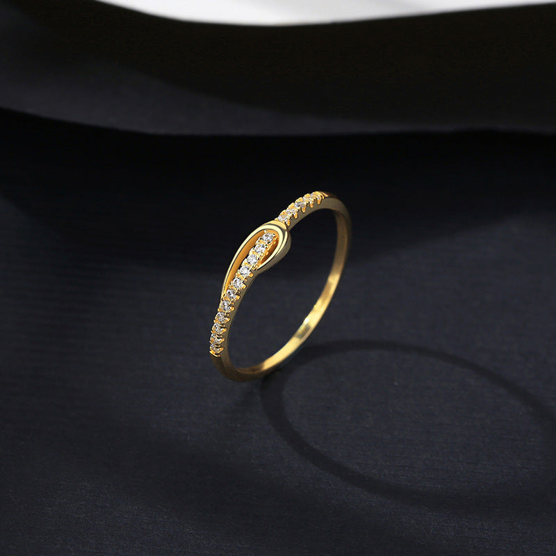 Golden Whisper Ring