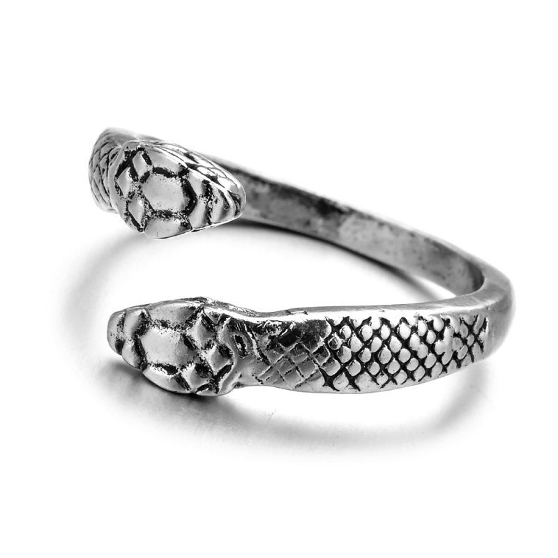 Sleek Serpent Ring