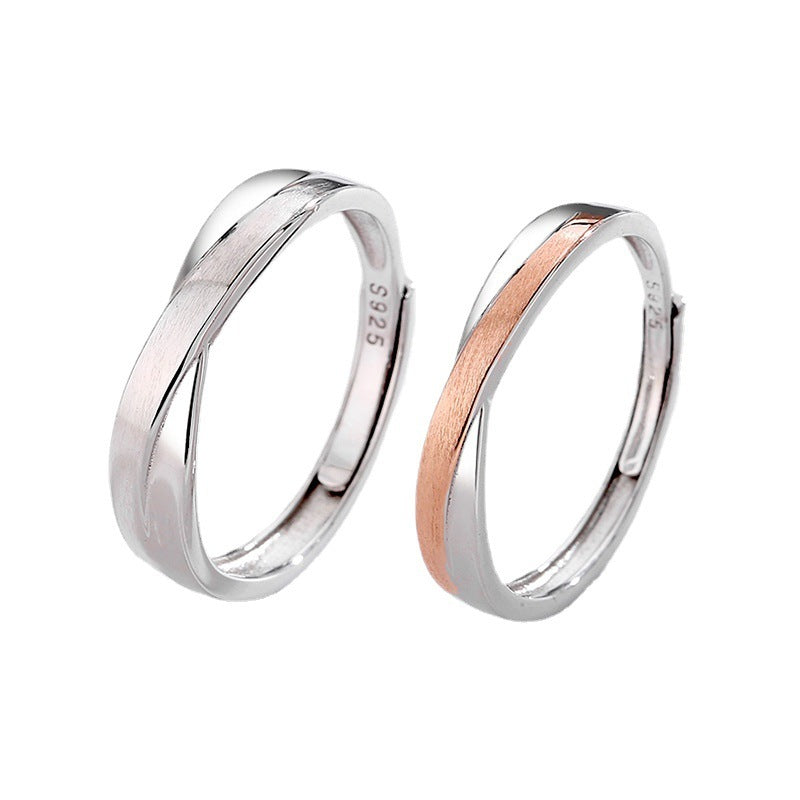 Eternal Loop – Mobius Couple Rings