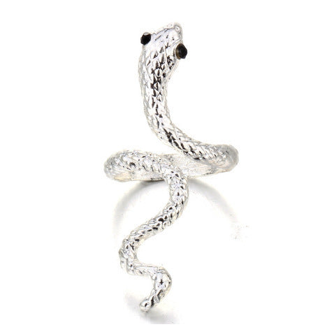 Sleek Serpent Ring