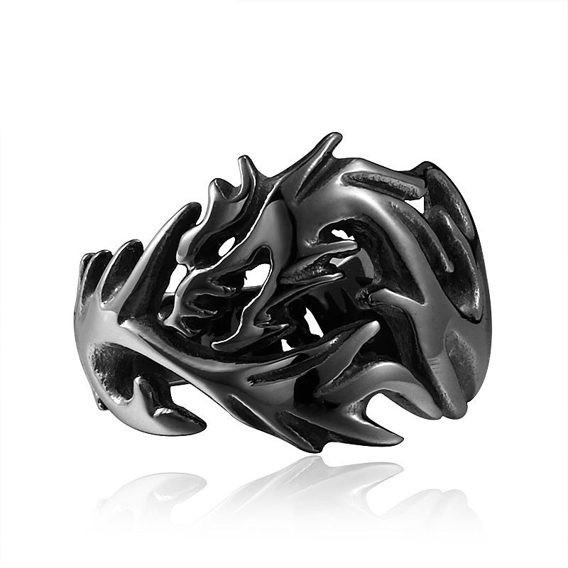 Dragonfire Contour Ring