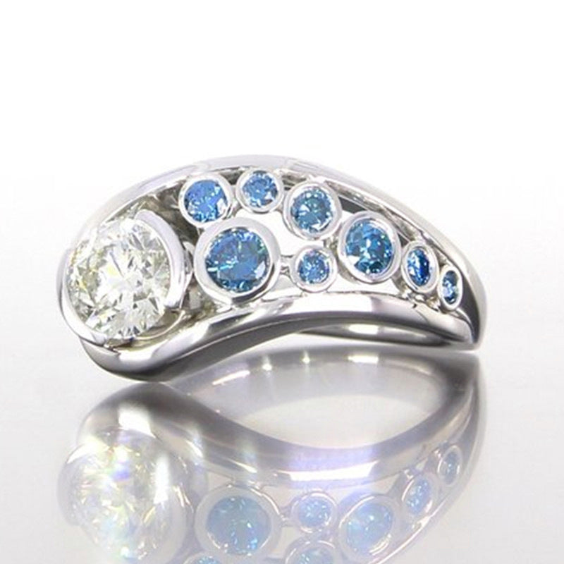 Celestial Wave Ring