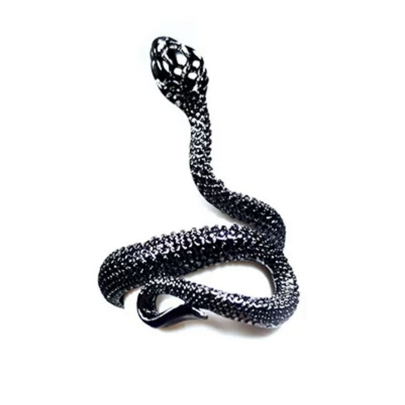 Sleek Serpent Ring