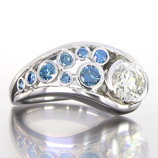 Celestial Wave Ring