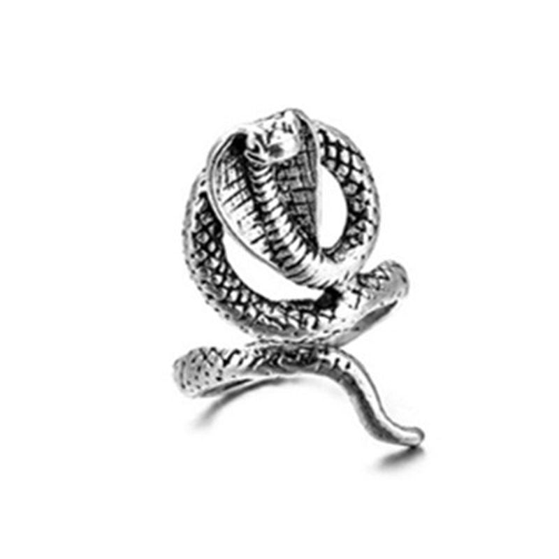 Sleek Serpent Ring