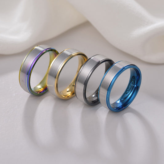 Strata Line Ring
