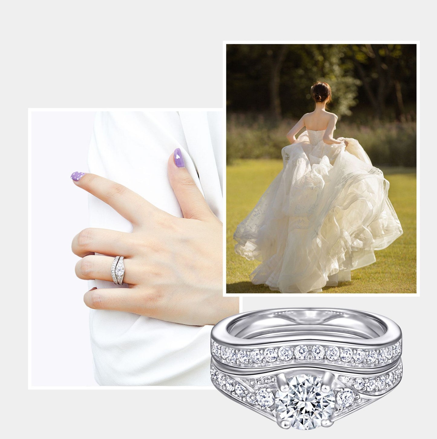 Eternal Radiance Bridal Duo