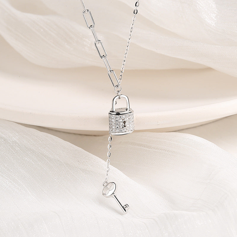 Lover’s Lock Sterling Silver Necklace