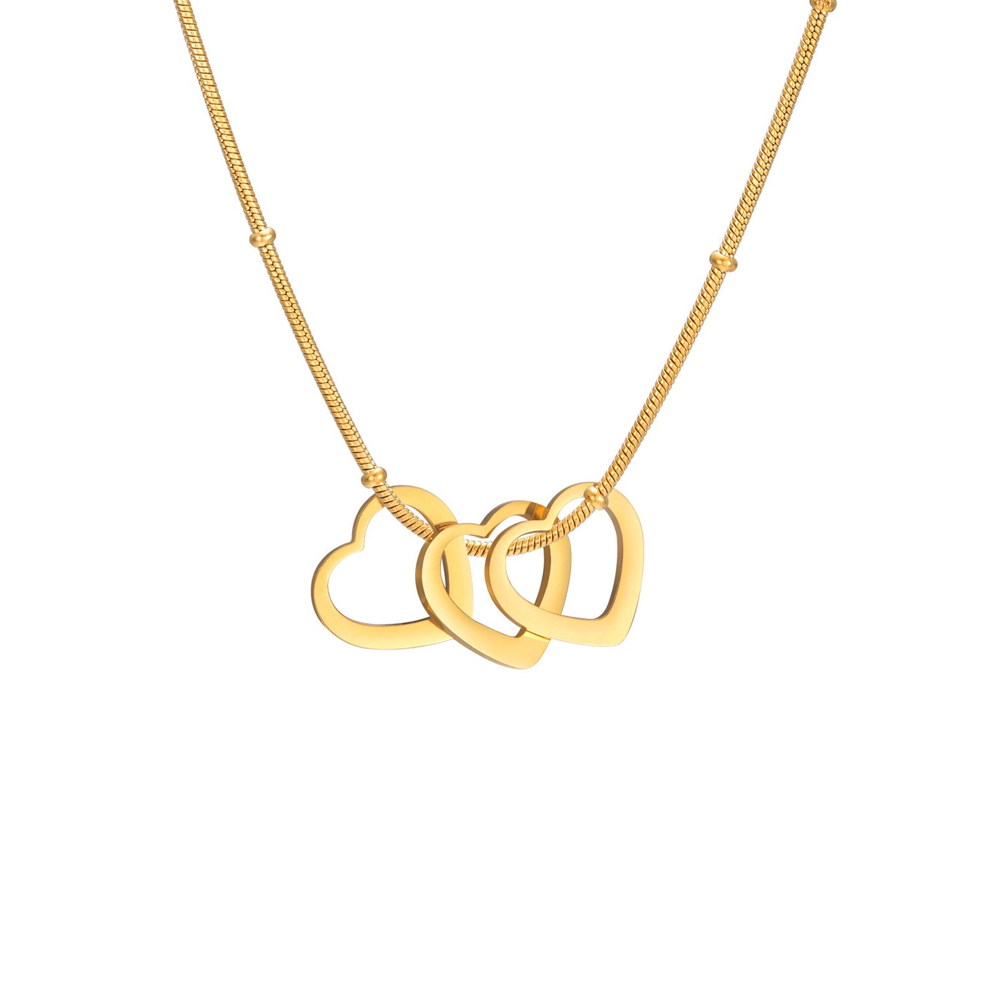 Linked Hearts Harmony Necklace