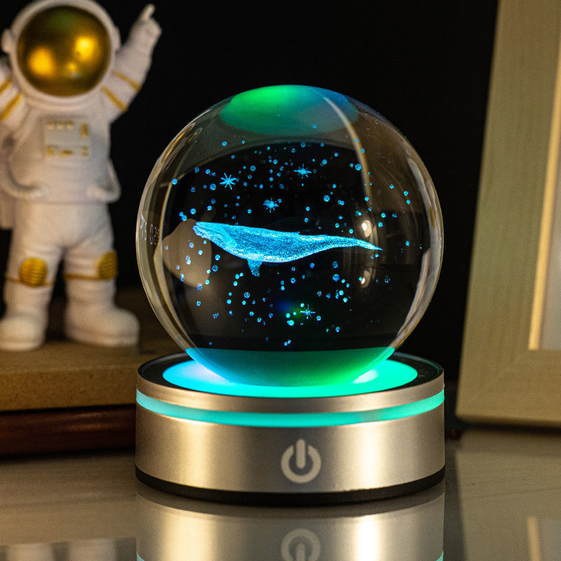 3D Inner Luminous Crystal Ball