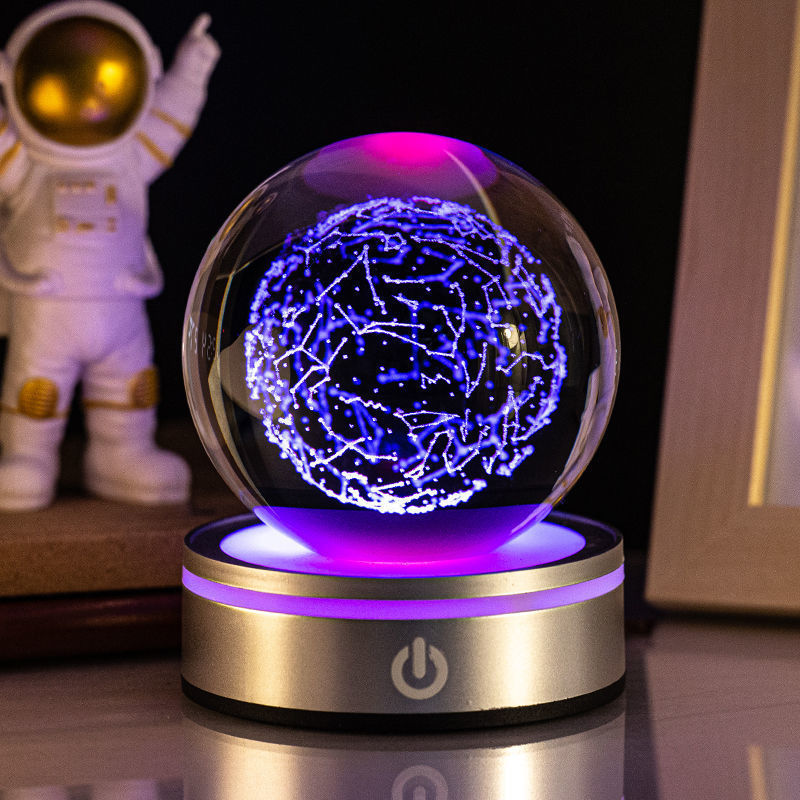 3D Inner Luminous Crystal Ball