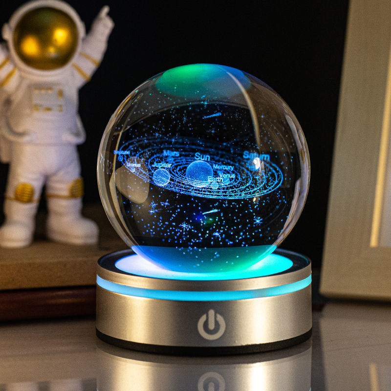 3D Inner Luminous Crystal Ball