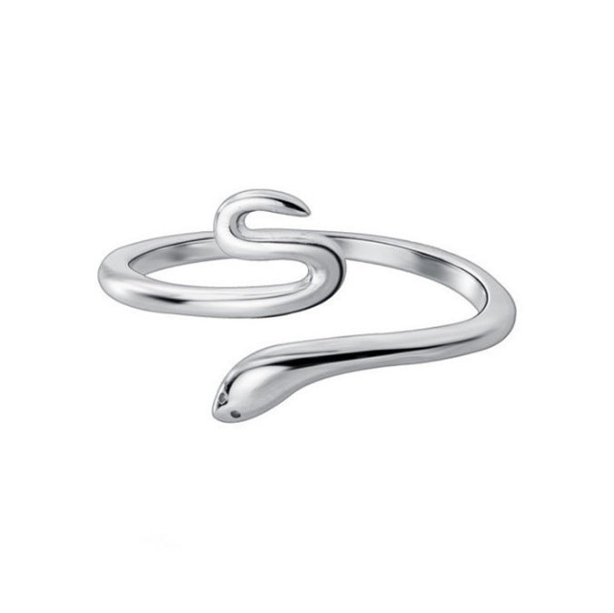 Sleek Serpent Ring