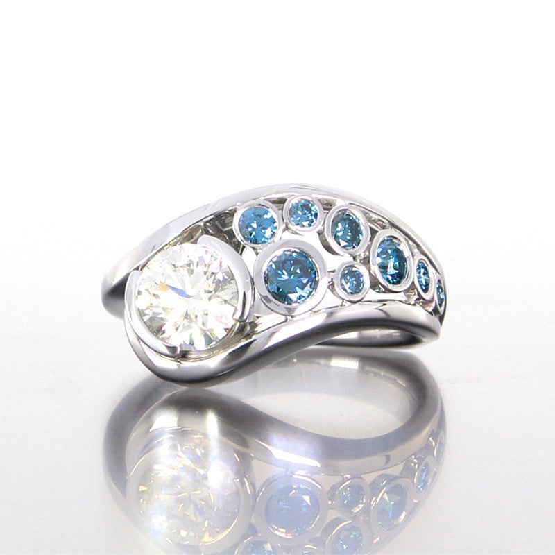 Celestial Wave Ring
