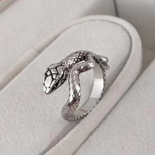 Sleek Serpent Ring