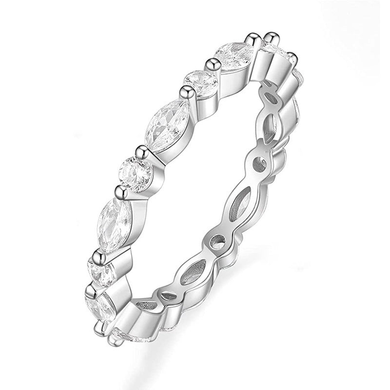 Marquise Glow Eternity Ring