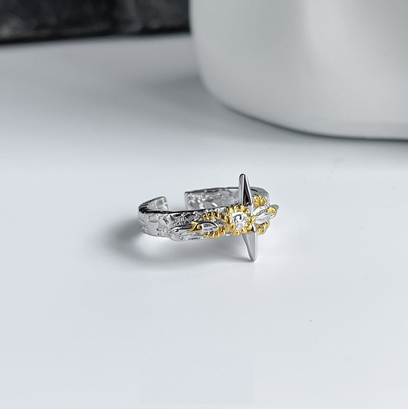 Goldleaf Covenant Ring