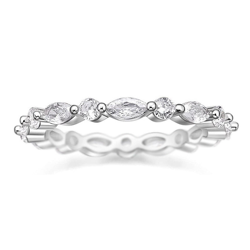 Marquise Glow Eternity Ring