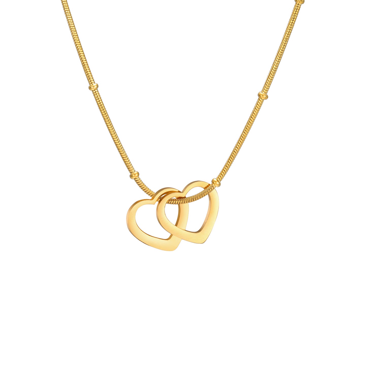 Linked Hearts Harmony Necklace