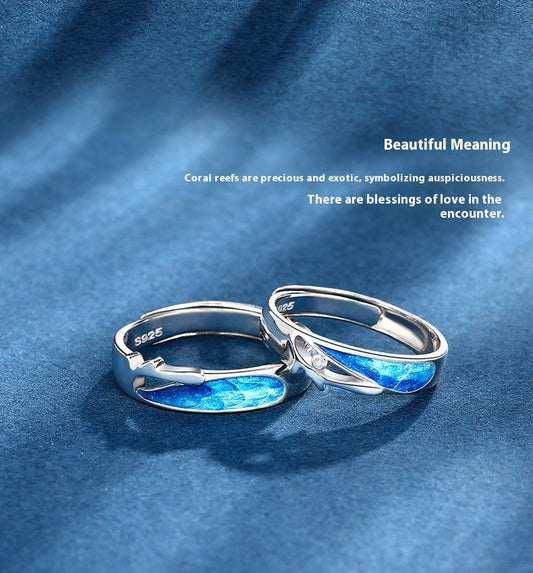 Coral Sea Couple Rings