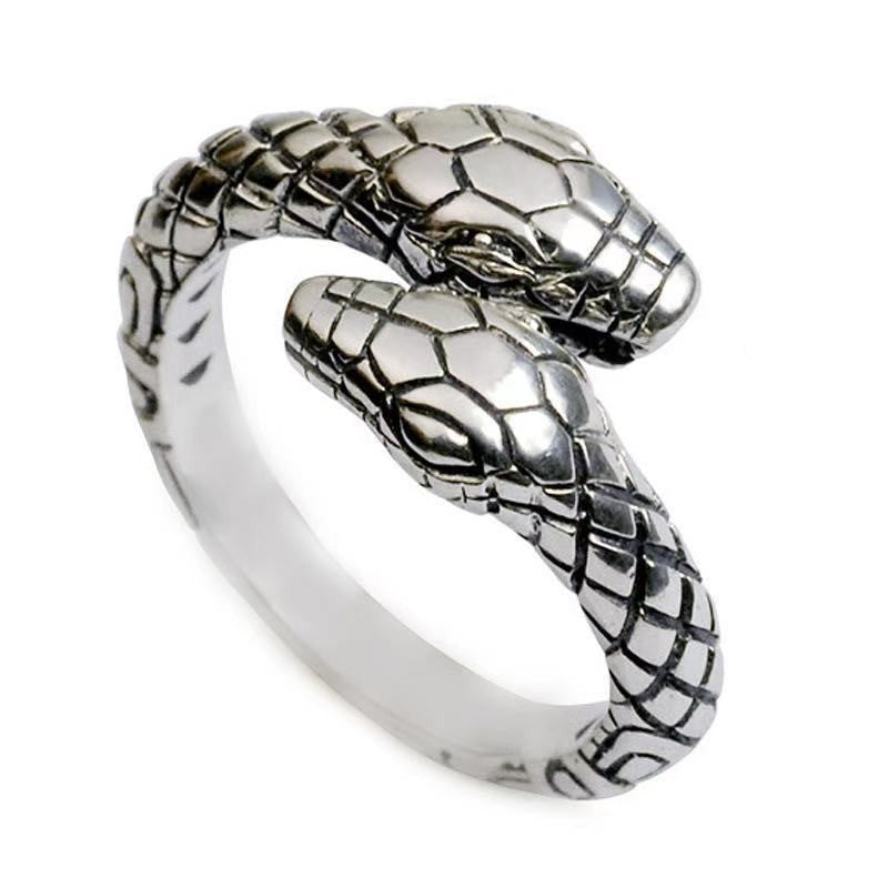 Sleek Serpent Ring