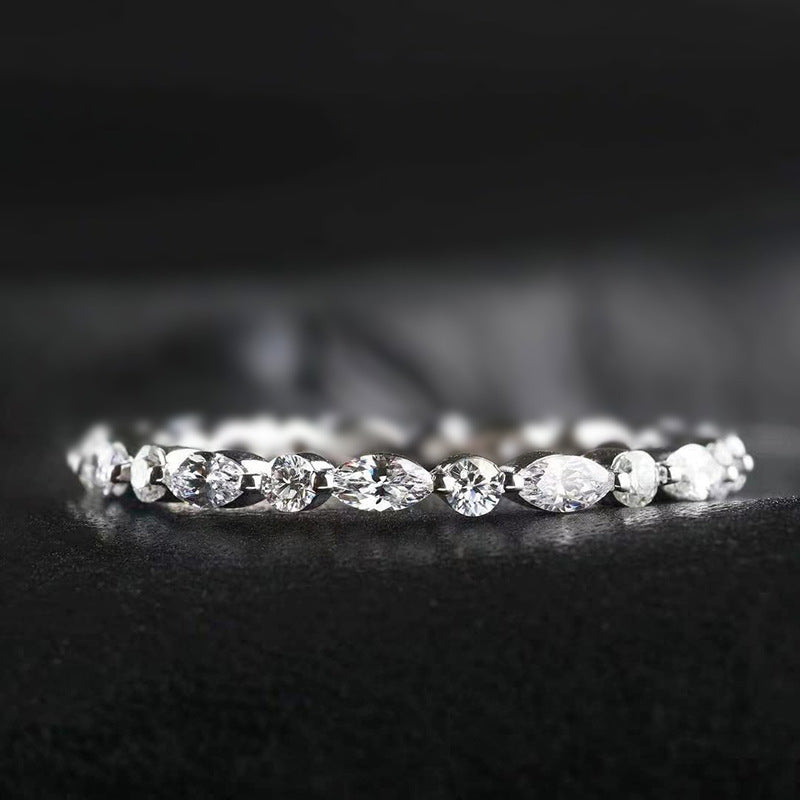 Marquise Glow Eternity Ring